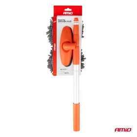 AMIO Teleskopická rotační kartáč na mytí auta oranžová_thumb9