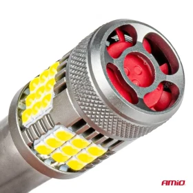 AMIO LED žárovky CANBUS PRO series BA15S P21W R10W R5W 36x3030 SMD FAN White 12V/24V_thumb5