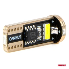 AMIO LED žárovky CANBUS T10e W5W 3x2055 SMD White 12V/24V_thumb5