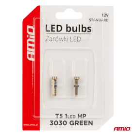 AMIO LED žárovky STANDARD Green T5 12V 3030 1LED HP_thumb5