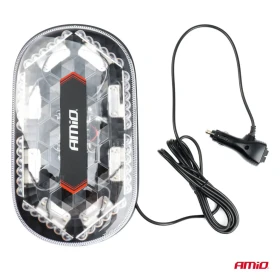 AMIO Mini světelná lišta LED WLB78 magnet 293x171mm R65 R10 48LED 12/24V IP56_thumb5