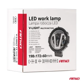 AMIO Pracovní LED světlo Multifunction 9-36V 50W_thumb6