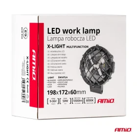 AMIO Pracovní LED světlo X- LIGHT Multifunction 9-36V 50W_thumb7