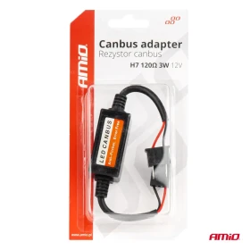 AMIO Rezistor pro LED žárovky CANBUS 3W 120Ω H7_thumb4