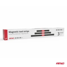 AMIO Magnetické držáky na nářadí 1x20cm 1x30,5cm 1x46cm sada_thumb10