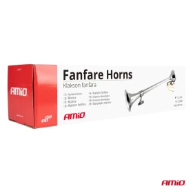 AMIO Klakson fanfára chrom 640 mm 12V 24V_thumb5