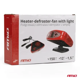 AMIO Ohřívač a ventilátor 12V_thumb6