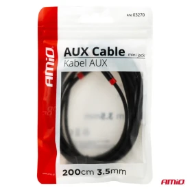 AMIO AUX kabel jack-jack 3,5mm 200cm_thumb5