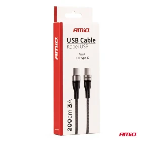 AMIO Kabel USB-C+USB-C 200 cm FullLINK UC-18_thumb6