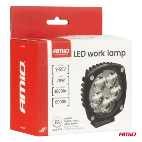 AMIO LED pracovní světlo 25W COMCO 12/24V_thumb8