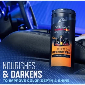 ARMOR ALL Oracle Red Bull Racing Medium Shine Protectant Wipes - Čisticí ubrousky na interiér 25ks_thumb5