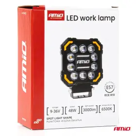 AMIO LED pracovní světlo AWL81 48W 3000LM 12V 24V_thumb10