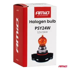 AMIO Halogenová žárovka PSY24W 12V 24W PG20-4 AMBER_thumb5