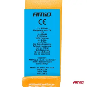 AMIO Upínací pásy s ráčnou 640/320kg 25mm 3,5m S-TYPE_thumb6