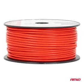 AMIO Jednožilový reproduktorový vodič CCA 1x1.5mm2 50m 7.5A 12/230V červený_thumb4