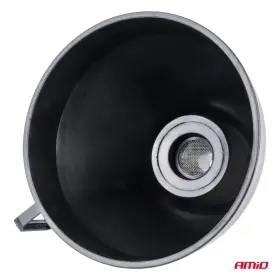 AMIO Flexibilní černý univerzální trychtýř se sítkem 16cm_thumb3