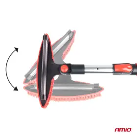 AMIO Velký teleskopický kartáč na sníh se škrabkou na led a stěrkou 98-134cm_thumb11