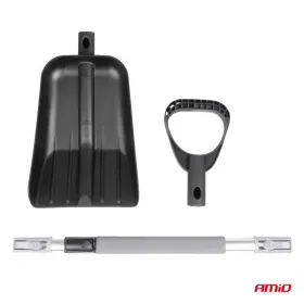 AMIO Teleskopická lopata na sníh s hliníkovou čepelí 103-131cm_thumb5