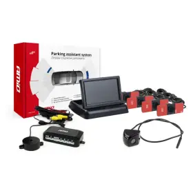 AMIO Parkovací asistent TFT02 4,3" s kamerou HD-310-LED 4-senzorové černé vnitřní_thumb9