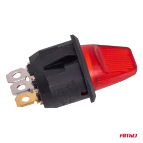 AMIO Přepínač s červeným podsvícením 20A 12V_thumb4