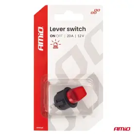 AMIO Přepínač s červeným podsvícením 20A 12V_thumb6