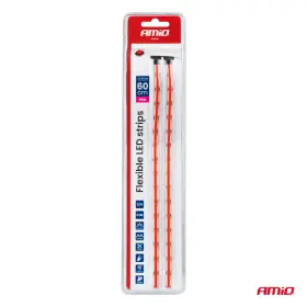 AMIO LED pásky COB do auta růžové 2x30 cm 12V_thumb10
