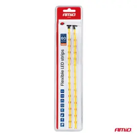 AMIO LED pásky COB do auta amber 2x30 cm 12V_thumb9
