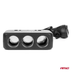 AMIO Prodlužovací zásuvka 2x USB-A 1x USB-C QC4.0 12/24V 120W 80cm_thumb6