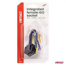 AMIO Integrovaný konektor ISO CCA 13PIN 5A 12V samice_thumb5