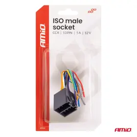 AMIO Integrovaný konektor samec ISO CCA 13PIN 5A 12V_thumb5