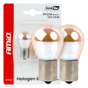 AMiO LUMITEC Halogenové žárovky PY21W 12V21W BAU15S AMBER CHROME 2ks_thumb6
