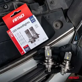 AMIO LED žárovky hlavního svícení Série H25 CANBUS H4 H19 12V 36W_thumb6