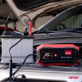 AMIO Nabíječka digitální AGM GEL STD LiFePo4 MAX 10A 12/24V PRO_thumb4