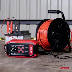 AMIO Nabíječka digitální BOOST AGM GEL STD LiFePo4 MAX 16A 12/24V PRO_thumb4