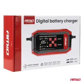 AMIO Nabíječka digitální BOOST AGM GEL STD LiFePo4 MAX 16A 12/24V PRO_thumb8