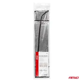 AMIO Sluneční clona stříbrná - 145x70 cm_thumb8