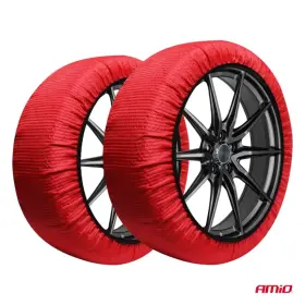 AMIO Textilní sněhové řetězy 3D L EN16662-1 Önorm V5121 2ks_thumb4