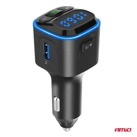 AMIO FM transmitter 1×USB-A 2×USB-C 12V 24V_thumb10