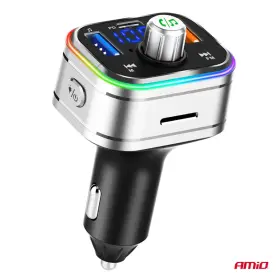 AMIO FM vysílač 2xUSB-A 1×USB-C microSD 12V 24V_thumb6