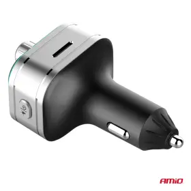 AMIO FM vysílač 2xUSB-A 1×USB-C microSD 12V 24V_thumb7