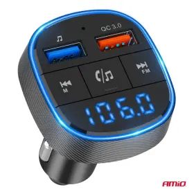 AMIO FM transmitter 2×USB-A 12V 24V 12V 24V_thumb5