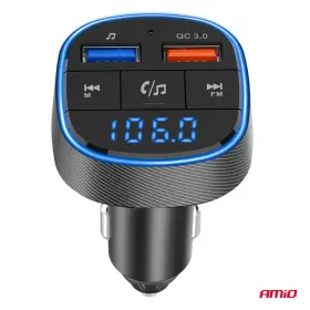 AMIO FM transmitter 2×USB-A 12V 24V 12V 24V_thumb8