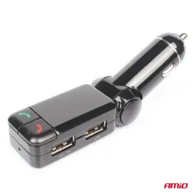 AMIO Skládací FM vysílač do auta 2×USB-A 12V 24V 12V 24V_thumb5