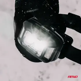 AMIO SUPER BRIGHT - Čelovka LED 2xXPG+10SMD 1800mAh_thumb7