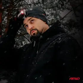 AMIO SUPER BRIGHT - Čelovka LED 2xXPG+10SMD 1800mAh_thumb9