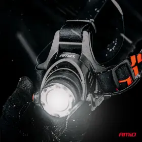 AMIO Čelovka LED T6 3600mAh_thumb6