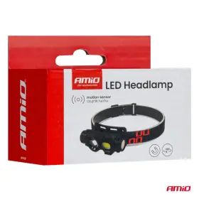 AMIO Čelovka LED XPG+COB 1200mAh BAT_thumb11