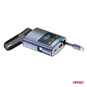 AMIO FM transmitter 1×USB-A 1×USB-C 12/24V_thumb6