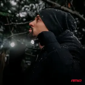 AMIO LED kontrolní svítilna 2xP50 1000mAh_thumb6