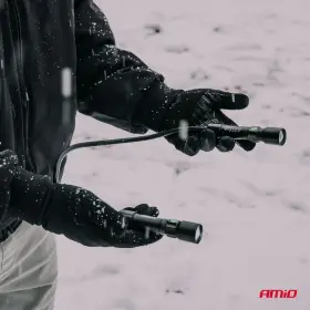 AMIO LED kontrolní svítilna 2xP50 1000mAh_thumb12